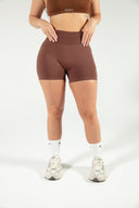 Evolve Scrunch Shorts - Chestnut