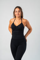 Evolve Halter Top - Midnight