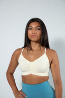 Classic Sports Bra- Off White