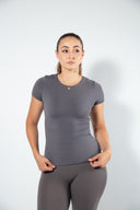 Classic Fitted Tee - Deep Taupe