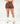 Evolve Scrunch Shorts - Chestnut