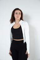 Classic Zip Up Jackets - Frost