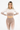 Ombre Long Sleeve Crop Top - Sand